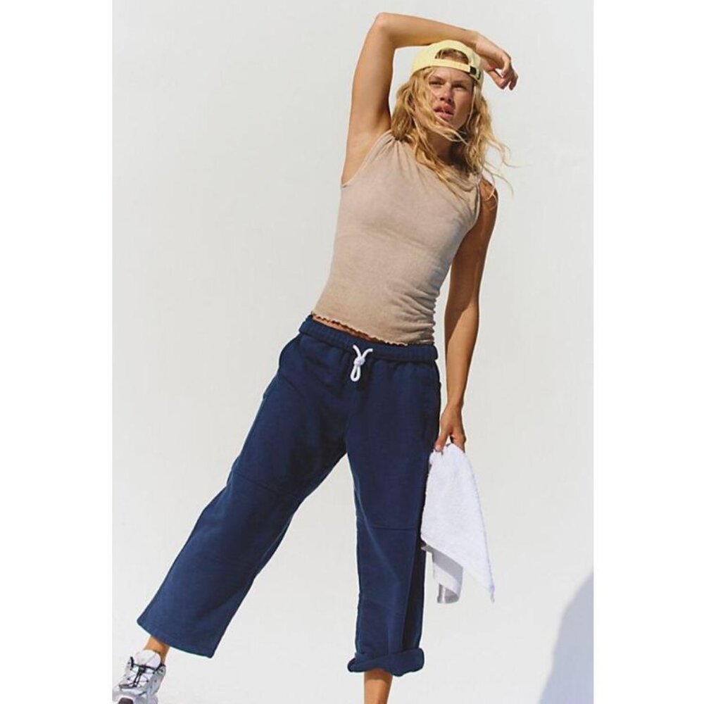 FP Movement Mineral Wash Ribbed Ruffle Tee - Picture 2 of 7